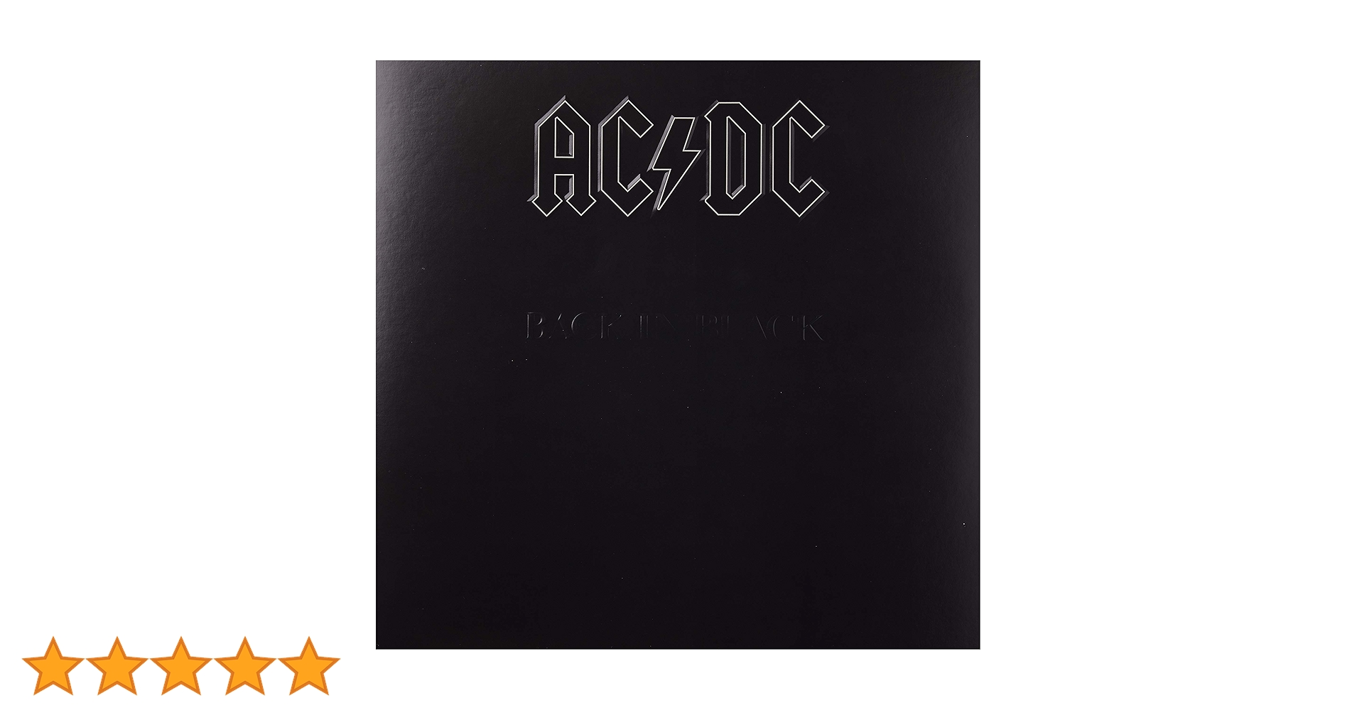 AC/DC - Back in Black 国内オリジナル盤レコード AC/DC Back in Black 見本版レコード - メルカリ
